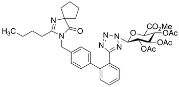 Irbesartan N-β-D-2,3,4-Tri-O-acetyl-glucuronide Methyl Ester