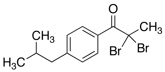 4’-Isobutyl-2,2-dibromopropiophenone
