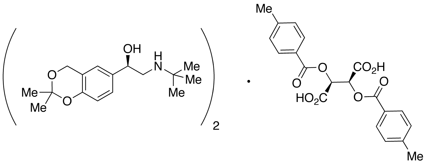 1,3-O-Isopropylidene (R)-Albuterol (2S,3S)-Di-O-toluoyl Tartrate Salt