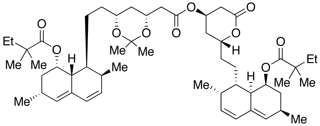 1,3-O-Isopropylidene Simvastatin Dimer Impurity