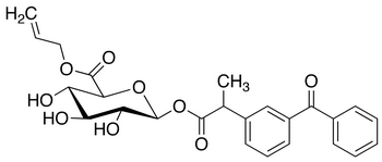 rac Ketoprofen β-D-Glucuronide Allyl Ester