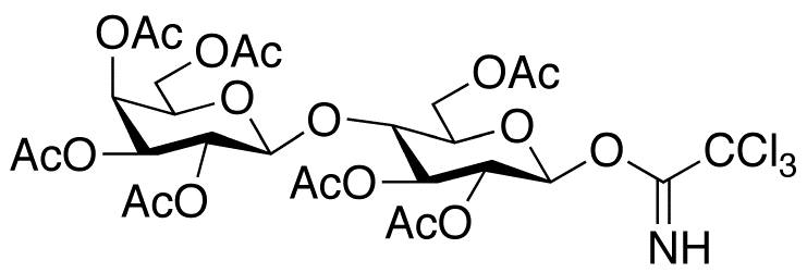 β-D-Lactopyranoside 1-(2,2,2-Trichloroethanimidate) Heptaacetate