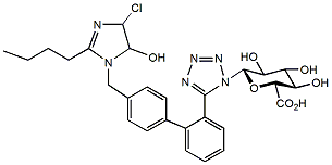 Losartan N-2-β-D-Glucuronide