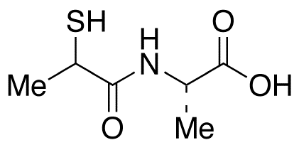 N-(2-Mercapto-1-oxopropyl)-L-alanine
