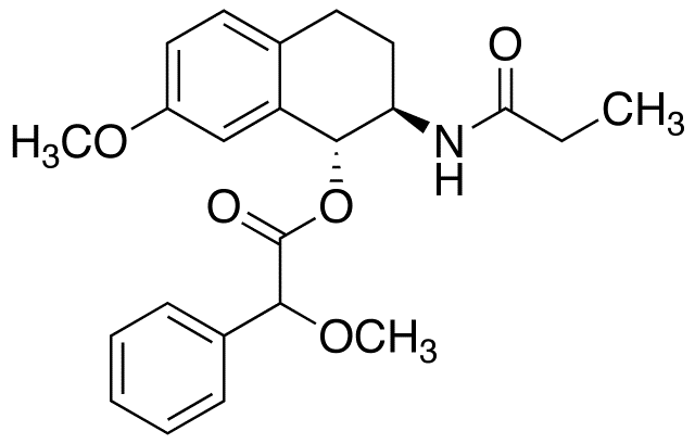 [1R-[1α(R),2β]]-α-Methoxy-benzeneacetic Acid 1,2,3,4-Tetrahydro-7-methoxy-2-[(1-oxopropyl)amino]-1-naphthalenyl Ester