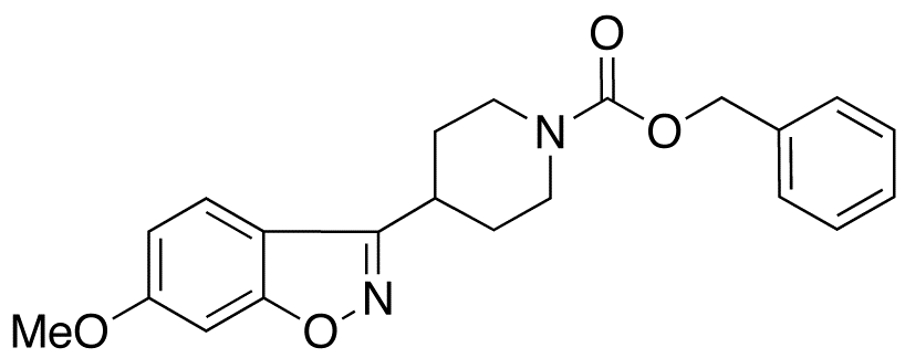 6-Methoxy-3-[4-(N-benzyloxycarbonyl)piperidinyl]-1,2-benzisoxazole