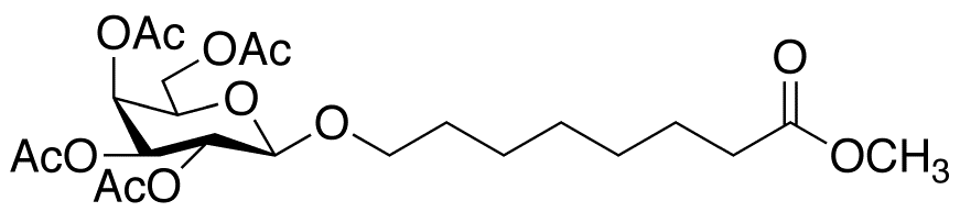 8-Methoxycarbonyloctanoyl-2’,3’,4’,6-tetra-O-acetyl-β-D-galactopyranoside