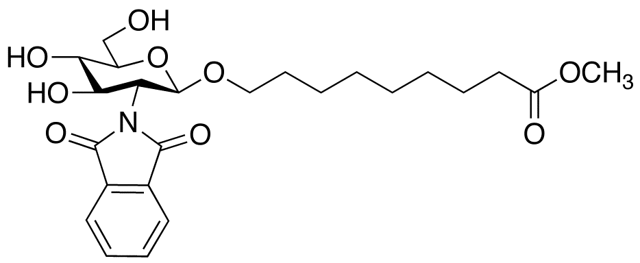 8-Methoxycarbonyloctyl-2-deoxy-2-phthalimido-β-D-glucopyranoside