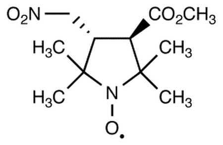 trans-3-Methoxycarbonyl-2,2,5,5-tetramethyl-4-nitromethyl-pyrrolidin-1-oxyl 