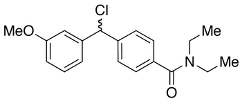 rac 4-(3’-Methoxy-α-chlorobenzyl)-N,N-diethylbenzamide