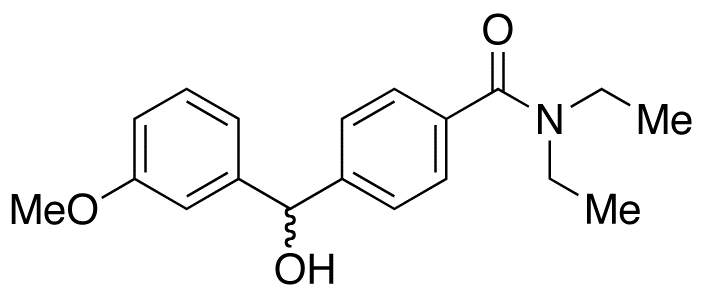 rac-4-(3’-Methoxy-α-hydroxybenzyl)-N,N-diethylbenzamide