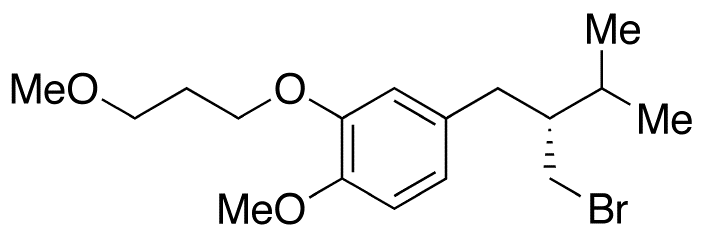 1-Methoxy-2-(3-methoxypropoxy)-4-[(3-bromo-(2R)-isopropyl)propyl]benzene