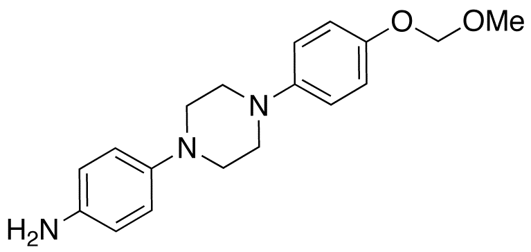 4-[4-(4-Methoxymethyl-4-hydroxyphenyl)-1-piperazinyl]benzenamine