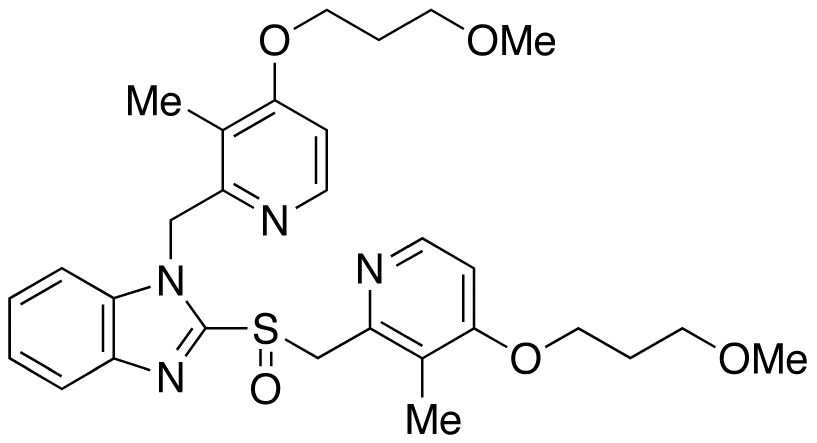 N-[[4-(3-Methoxypropoxy)-3-methyl-2-pyridinyl]methyl] Rabeprazole 