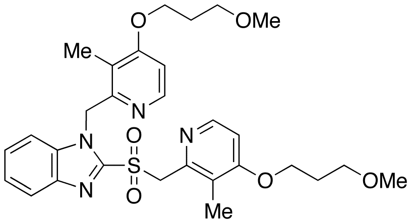 N-[[4-(3-Methoxypropoxy)-3-methyl-2-pyridinyl]methyl] Rabeprazole Sulfone