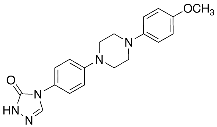 4-[[4-(4-Methyloxyphenyl)-piperazin-1-yl]-phenyl]-2,4-dihydro-[1,2,4]-triazol-3-one