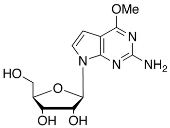 4-Methoxy-7-β-D-ribofuranosyl-7H-pyrrolo[2,3-d]pyrimidin-2-amine