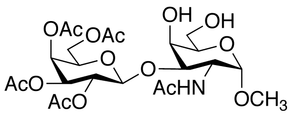 Methyl 2-Acetamido-2-deoxy-O-[ß-D-(2,3,4,6-tetraacetyl) galactopyranosyl]-α-D-galactopyranoside