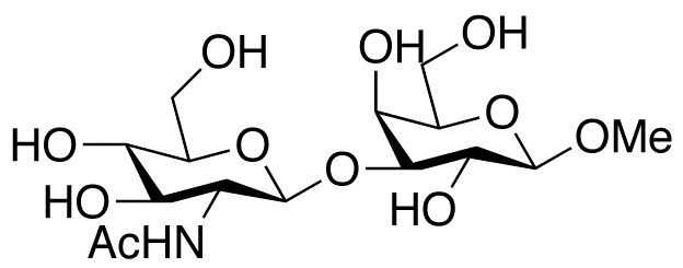 Methyl 3-O-(N-Acetyl-β-D-glucosaminyl)-β-D-galactopyranoside