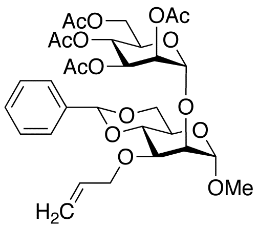 Methyl 3-O-Allyl-4,6-O-benzylidene-2-O-(tetra-O-acetyl-α-D-mannopyranosyl)-α-D-mannopyranoside