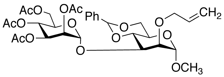 Methyl 2-O-Allyl-4,6-O-benzylidene-3-O-(2’,3’,4’,6’-tetra-O-acetyl-α-D-mannopyranosyl)-α-D-mannopyranoside
