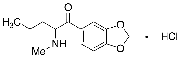 2-(Methylamino)-3’,4’-(methylenedioxy)valerophenone HCl 