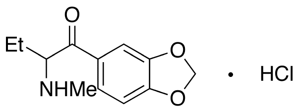 2-(Methylamino)-3’,4’-(methylenedioxy)butyrophenone HCl 