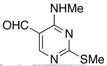 4-(Methylamino)-2-(methylthio)pyrimidine-5-carboxaldehyde