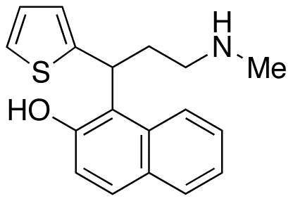 1-[3-(Methylamino)-1-(2-thienyl)propyl]-2-naphthalenol(Duloxetine Impurity)