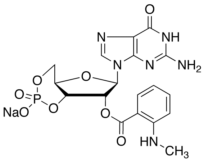 2’-(N-Methylanthraniloyl)guanosine 3’,5’-Cyclicmonophosphate, Sodium Salt