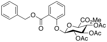 Methyl 1-((2-Benzyloxycarbonxyl)phenyl)-2,3,4-tri-O-acetyl-β-D-glucopyranuronate