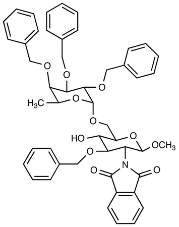 Methyl 3-O-Benzyl-6-O-(2,3,4-tri-O-benzyl-α-L-fucopyranosyl)-2-deoxy-2-N-phthalimido-β-D-glucopyranoside