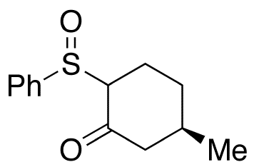 (5R)-5-Methyl-2-(phenylsulfinyl)-cyclohexanone