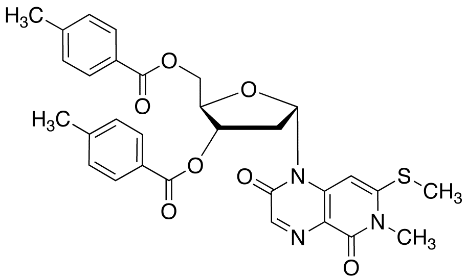 3-Methyl-8-(2’-deoxy-3’,5’-di-O-toluoyl-α-D-ribofuranosyl)isoxanthopterin