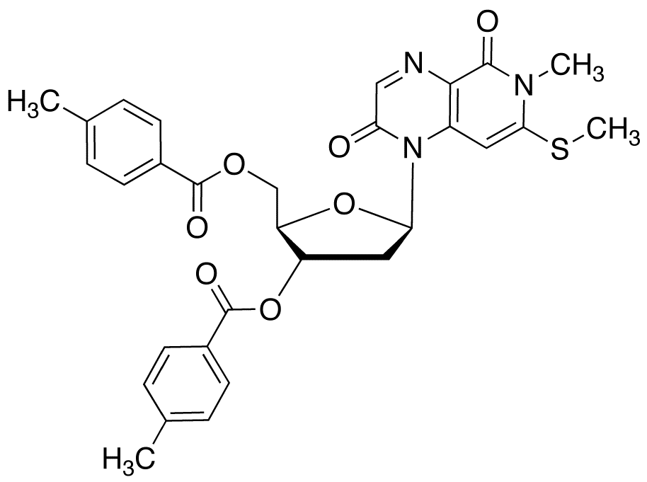3-Methyl-8-(2’-deoxy-3’,5’-di-O-toluoyl-β-D-ribofuranosyl)isoxanthopterin