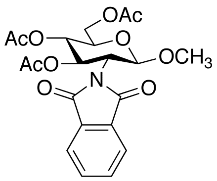 Methyl 2-Deoxy-2-N-phthalimido-3,4,6-tri-O-acetyl-β-D-glucopyranoside