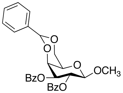 Methyl 2,3-Dibenzoyl-4,6-O-benzylidene-β-D-galactopyranoside