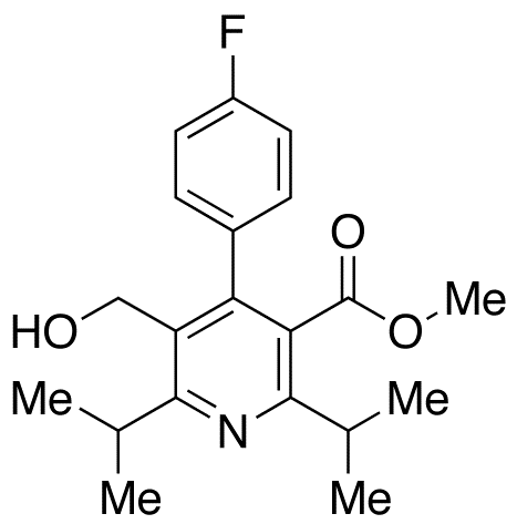 Methyl 2,6-Diisopropyl-4-(4-fluorophenyl)-5-hydroxymethylpyridine-3-carboxy-late