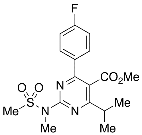 Methyl 4-(4-Fluorophenyl)-6-isopropyl-2-[N-methyl-N-(methylsulfonyl)amino]pyrimidine-5-carboxylate