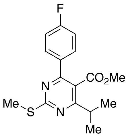 Methyl 4-(4-Fluorophenyl)-6-isopropyl-2-(methylthio)pyrimidine-5-carboxylate