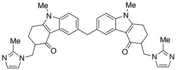 6,6’-Methylenebis[(2RS)-9-methyl-3-[(2-methyl-1H-imidazol-1-yl)methyl]-1,2,3,9-tetrahydro-4H-carbazol-4-one)(Ondansetron Impurity B)