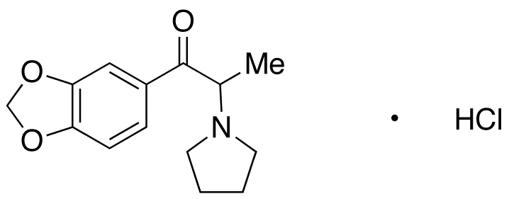 3’,4’-Methylenedioxy-α-pyrrolidinopropiophenone HCl 