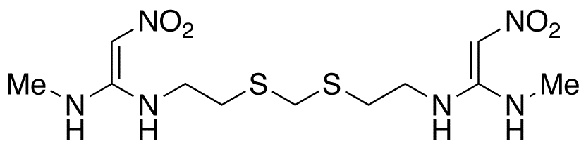 1,1’-N-[Methylenebis(sulfanediylethylene)]bis(N’-methyl-2-nitroethene-1,1-diamine