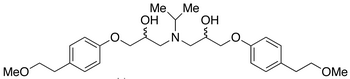1,1’-[(1-Methylethyl)imino]bis[3-[4-(2-methoxyethyl)phenoxy]-2-propanol(Mixture of Diastereomers)(Metoprolol Impurity)