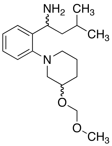 3-Methyl-1-[2-(1-[3-hydroxy-3-O-methoxymethyl]piperidinyl)phenyl]butylamine(Mixture of Diastereomers)