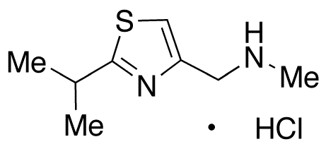 N-Methyl-N-[(2-isopropyl]-4-thiazolyl)methyl)amine HCl Salt