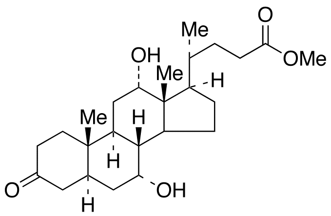 Methyl 3-Keto-7α,12α-dihydroxy-5α-cholanoate