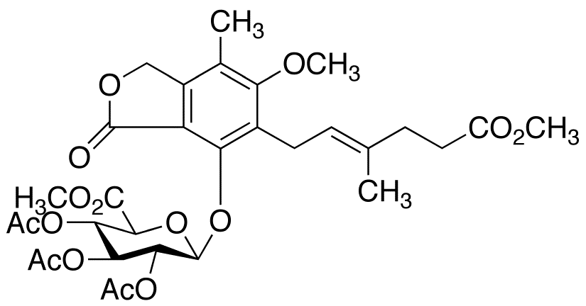 Methyl 6-[Methyl-2,3,4-tri-O-acetyl-β-D-glucuronato]mycophenolate