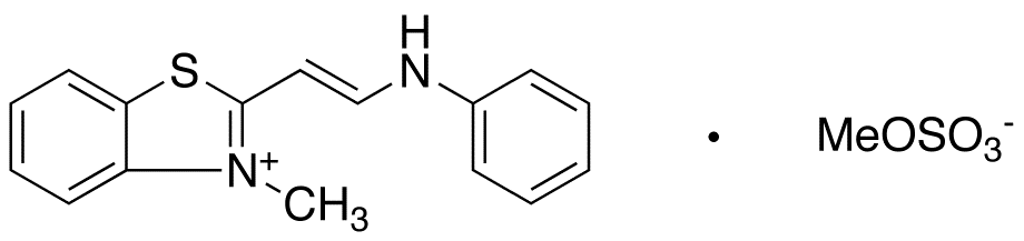 3-Methyl-2-[2-(phenylamino)ethenyl]benzothiazolium Methyl Sulfate 