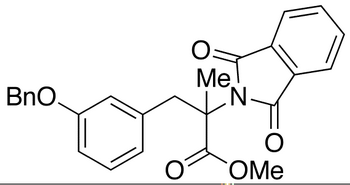 2-Methyl-2-phthalimidyl-3-(3’-benzoxyphenyl)propionic Acid Methyl Ester